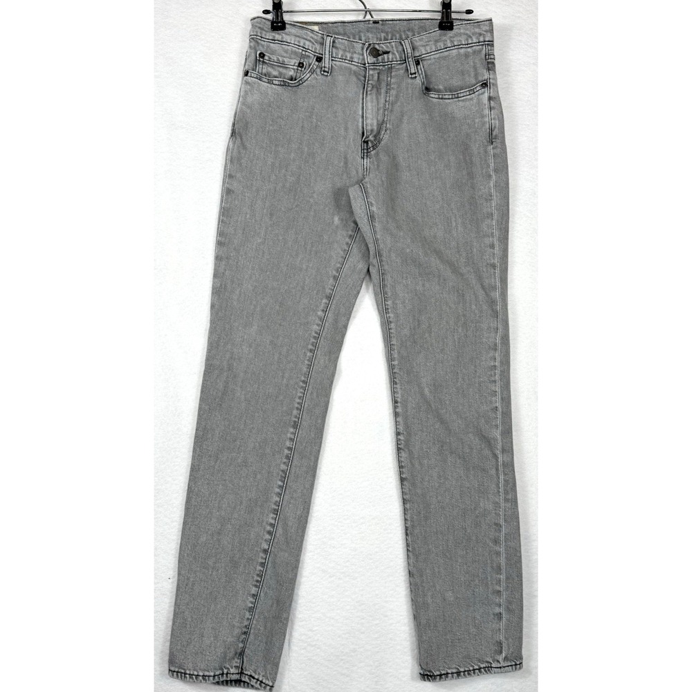 Levi's Premium 511 Men's‎ Jeans 30x32 Gray Wash Slim Fit Denim Big E Tab 4309